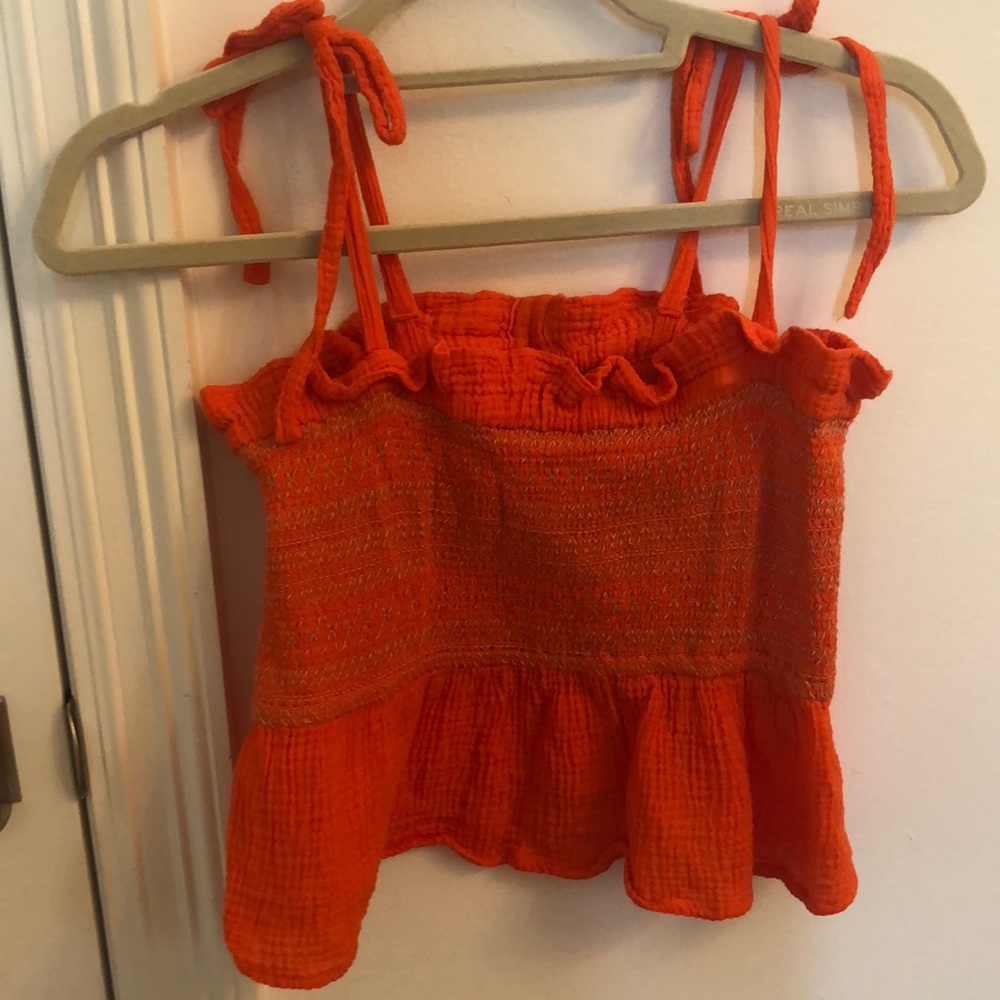 Vibrant Orange tank